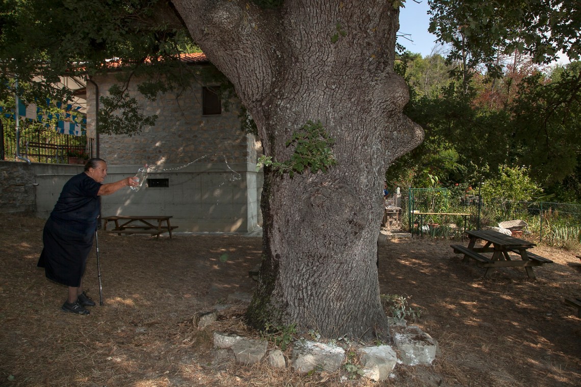 Elena Mazzi, Avanzi (L'acqua di Guilmi), GuilmiArtProject 2015
